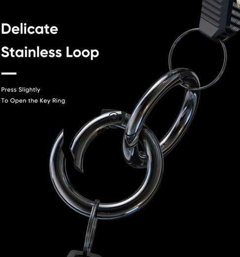 Dux Ducis Apple AirTag Sleutelhanger Siliconen Hoesje (2-Pack) afbeelding 8