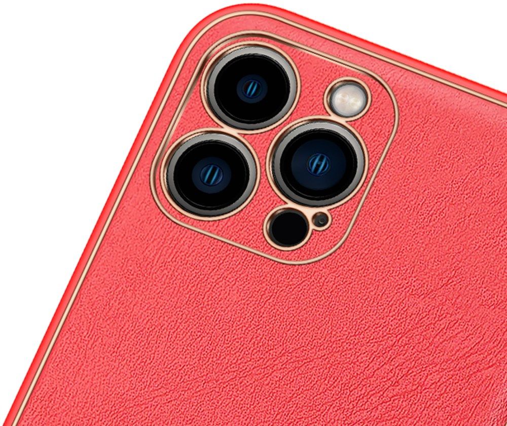 Dux Ducis Yolo Apple iPhone 13 Pro Hoesje Back Cover Rood afbeelding 12