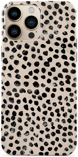 Burga Tough Case Apple iPhone 13 Pro Hoesje Almond Latte Print afbeelding 1