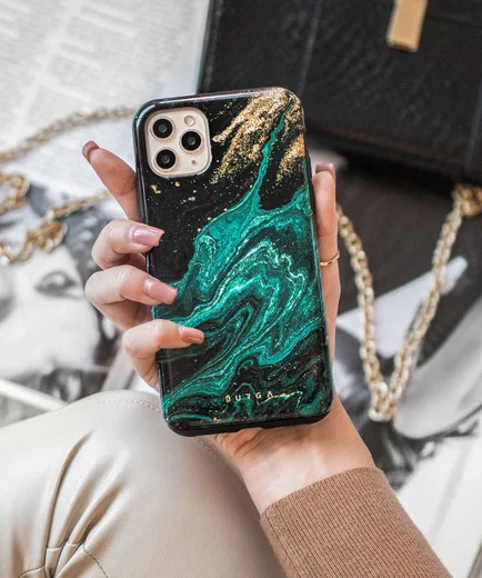 Burga Tough Case Apple iPhone 13 Pro Max Hoesje Emerald Pool afbeelding 5