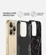 Burga Tough Case Apple iPhone 13 Pro Max Hoesje Rose Gold Marble afbeelding 2