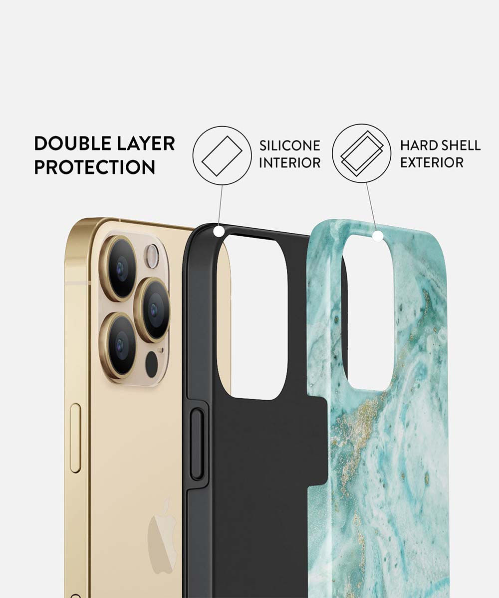 Burga Tough Case Apple iPhone 13 Pro Max Hoesje Uluwatu Waves afbeelding 2