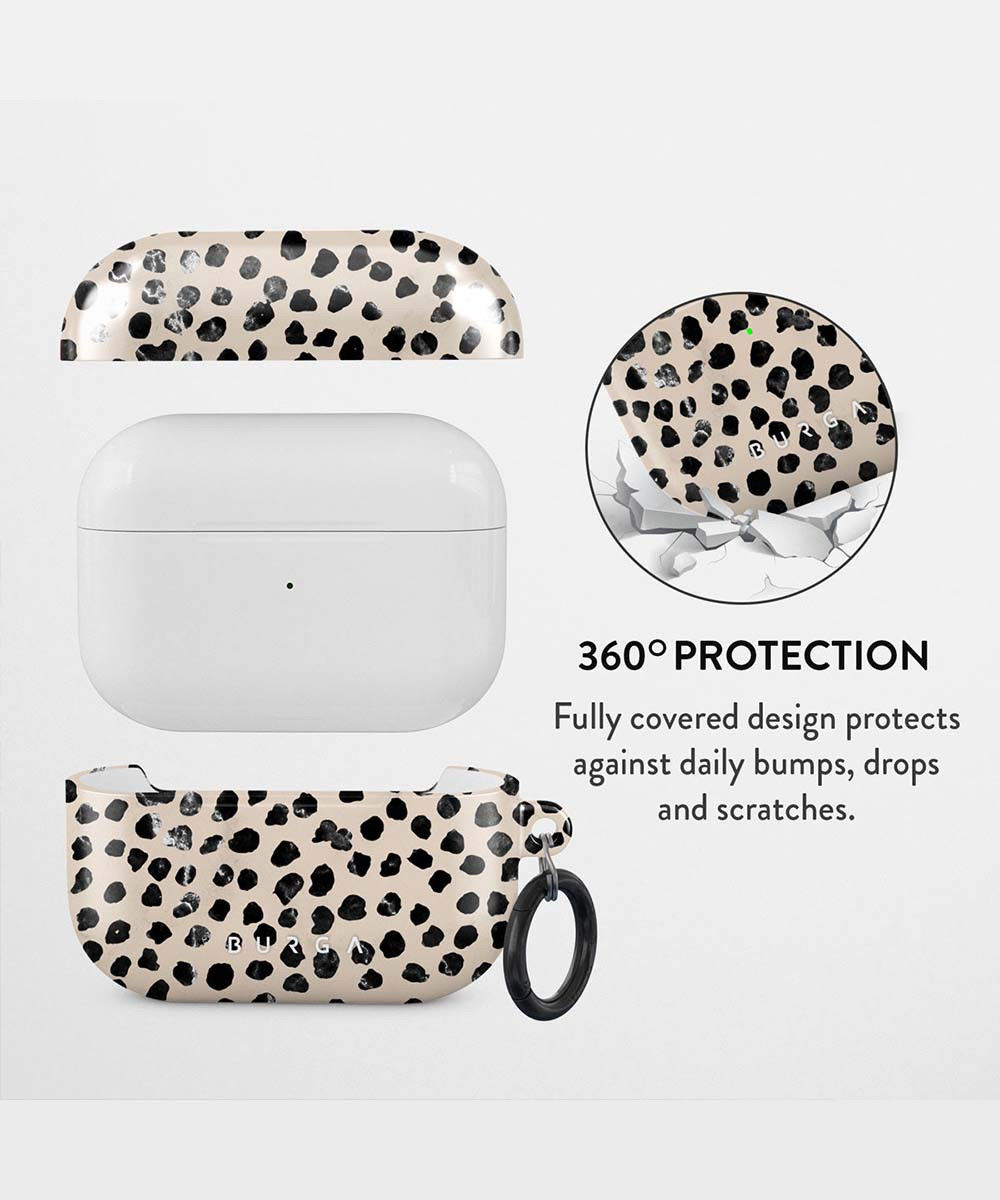 Burga Tough Case Apple AirPods Pro Hoesje Almond Latte afbeelding 2