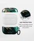 Burga Tough Case Apple AirPods Pro Hoesje Emerald Pool afbeelding 2