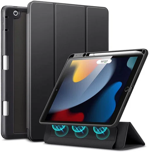 ESR Rebound Hybrid Apple iPad 10.2 (2019/2020/2021) Hoes Black afbeelding 1