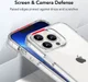 ESR Ice Shield Apple iPhone 13 Pro Hoesje Back Cover Transparant afbeelding 6