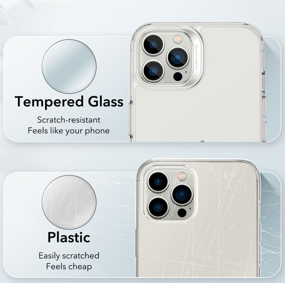 ESR Ice Shield Apple iPhone 13 Pro Hoesje Back Cover Transparant afbeelding 7