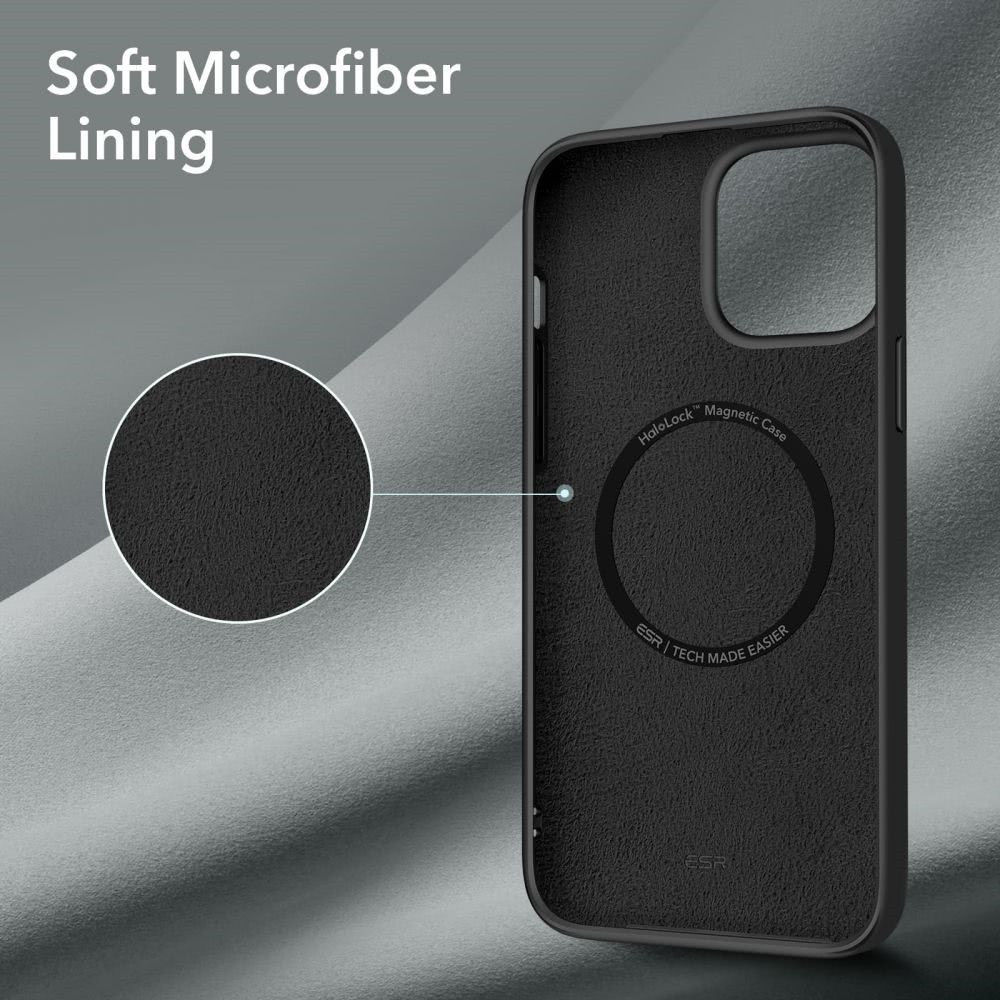 ESR Cloud Apple iPhone 13 Hoesje voor MagSafe / HaloLock Zwart afbeelding 3