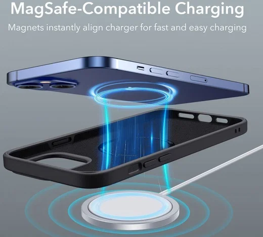 ESR Cloud Apple iPhone 13 Hoesje voor MagSafe / HaloLock Zwart afbeelding 9
