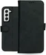Rosso Deluxe Samsung Galaxy S22 Hoesje Wallet Case Echt Leer Zwart afbeelding 11