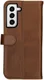 Rosso Deluxe Samsung Galaxy S22 Hoesje Wallet Case Echt Leer Bruin afbeelding 12