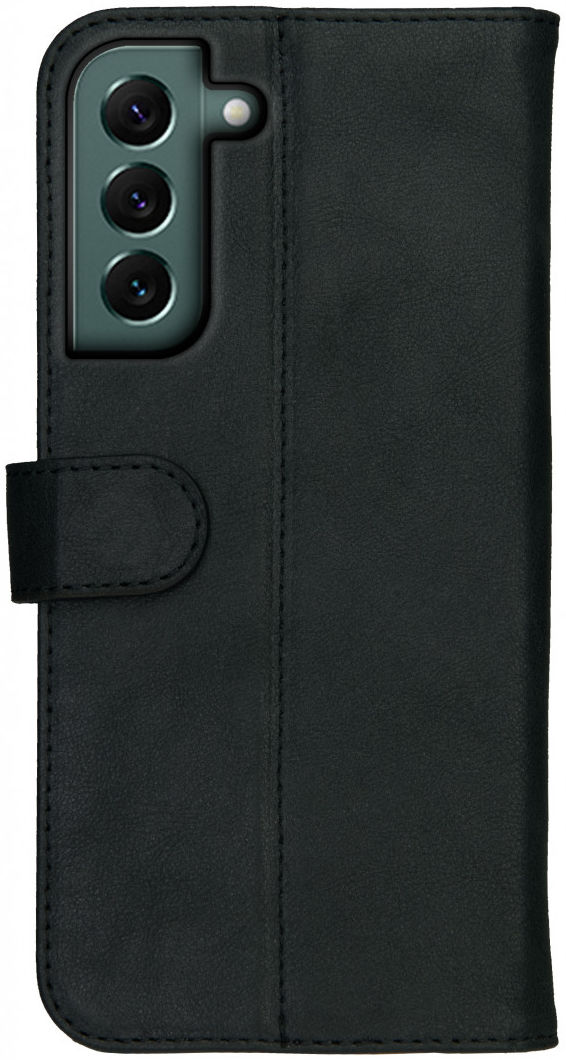 Rosso Deluxe Samsung Galaxy S22 Plus Hoesje Wallet Case Leer Zwart afbeelding 12