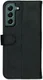 Rosso Deluxe Samsung Galaxy S22 Plus Hoesje Wallet Case Leer Zwart afbeelding 12