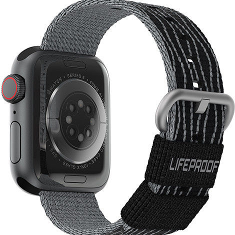 LifeProof  Apple Watch Bandje - 1-10/SE - 42MM/41MM/40MM/38MM - Nylon - Zwart afbeelding 1