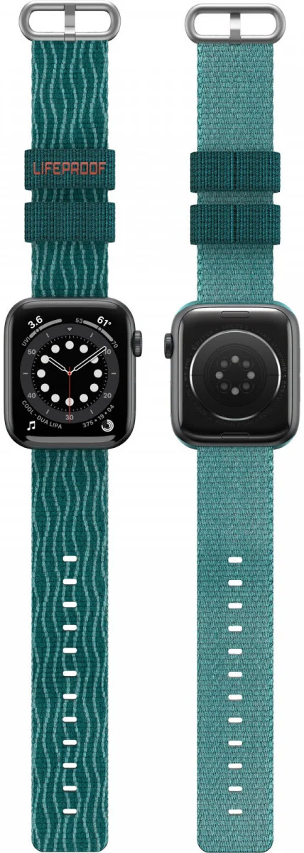 LifeProof Apple Watch Band - 1-10/SE/Ultra - 49/46/45/44/42MM - Nylon - Groen afbeelding 1