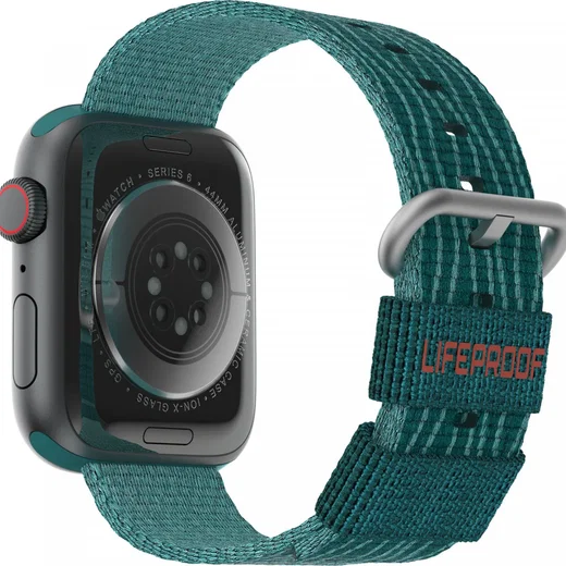 LifeProof Apple Watch Band - 1-10/SE/Ultra - 49/46/45/44/42MM - Nylon - Groen afbeelding 5