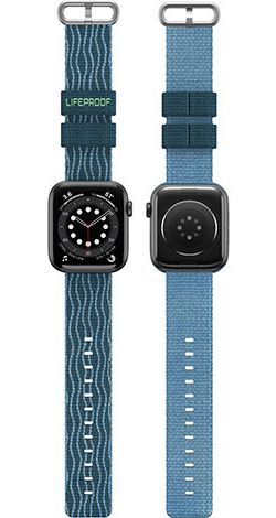 LifeProof Apple Watch Band - 1-10/SE/Ultra - 49/46/45/44/42MM - Nylon - Blauw afbeelding 1