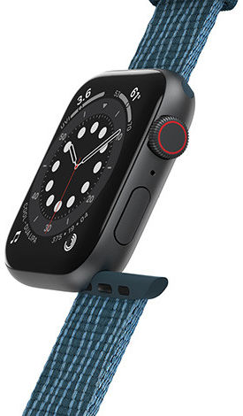 LifeProof Apple Watch Band - 1-10/SE/Ultra - 49/46/45/44/42MM - Nylon - Blauw afbeelding 3
