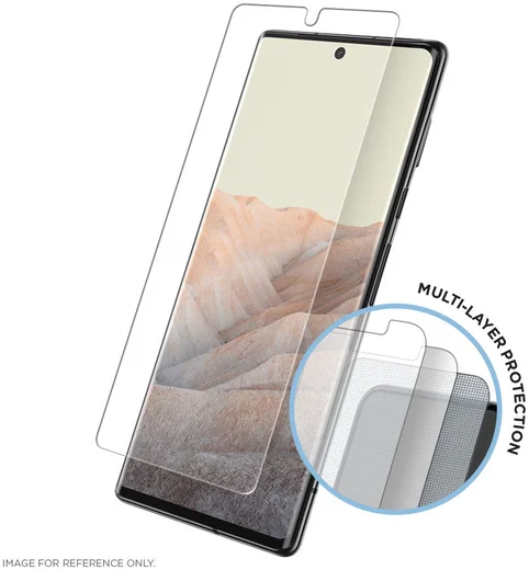 Eiger Google Pixel 6 Pro Display Folie Screen Protector (2-Pack) afbeelding 4