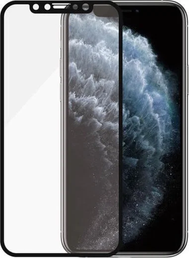 PanzerGlass iPhone X/XS/11 Pro Screen Protector Antibacterieel Zwart afbeelding 5