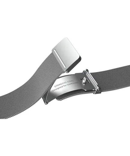 Origineel Samsung Galaxy Watch 4 44MM Bandje Milanese Staal Zilver afbeelding 2