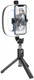 Hoco LED Ring Licht Tripod Statief Houder / Selfie Stick Zwart afbeelding 10
