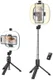 Hoco LED Ring Licht Tripod Statief Houder / Selfie Stick Zwart afbeelding 3