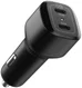 Spigen PC2000 PowerArc Fast Charge Autolader 65W PD en QC 3.0 Zwart afbeelding 1