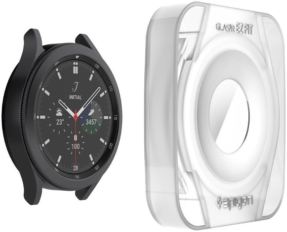 Spigen Samsung Galaxy Watch 4 Classic 42MM Screen Protector met Frame afbeelding 10