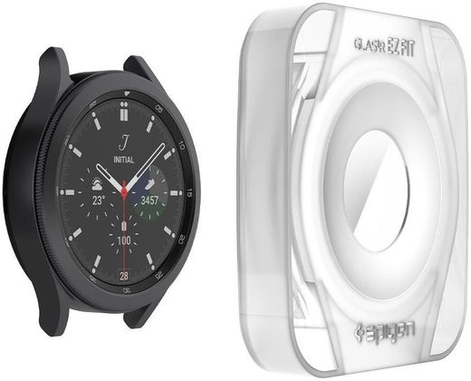 Spigen Samsung Galaxy Watch 4 Classic 42MM Screen Protector met Frame afbeelding 10
