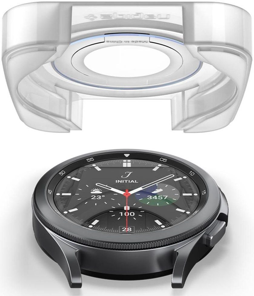 Spigen Samsung Galaxy Watch 4 Classic 42MM Screen Protector met Frame afbeelding 5