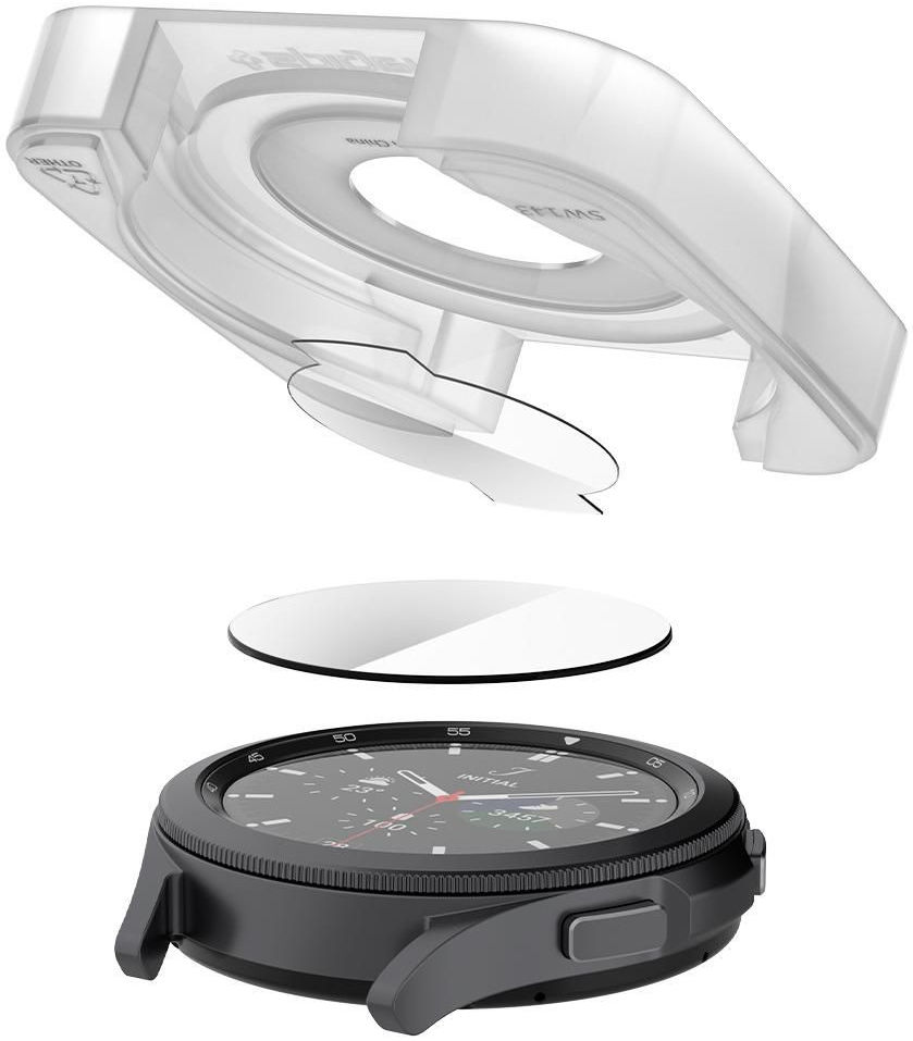 Spigen Samsung Galaxy Watch 4 Classic 42MM Screen Protector met Frame afbeelding 7