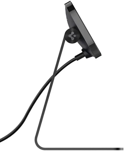 Spigen OneTap 7.5W MagSafe Draadloze Oplader voor Bureau Zwart afbeelding 10