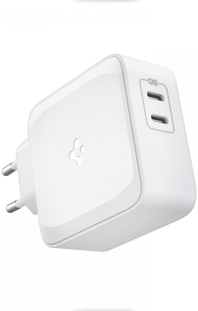 Spigen PE2007EU 65W USB-C Snellader met PD en Quick Charge 3.0 Wit afbeelding 10
