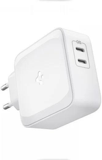 Spigen PE2007EU 65W USB-C Snellader met PD en Quick Charge 3.0 Wit afbeelding 10