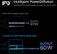 Spigen PE2007EU 65W USB-C Snellader met PD en Quick Charge 3.0 Wit afbeelding 5