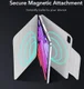 ESR Rebound Magnetic Apple iPad Mini 6 Hoes Tri-Fold Grijs afbeelding 2
