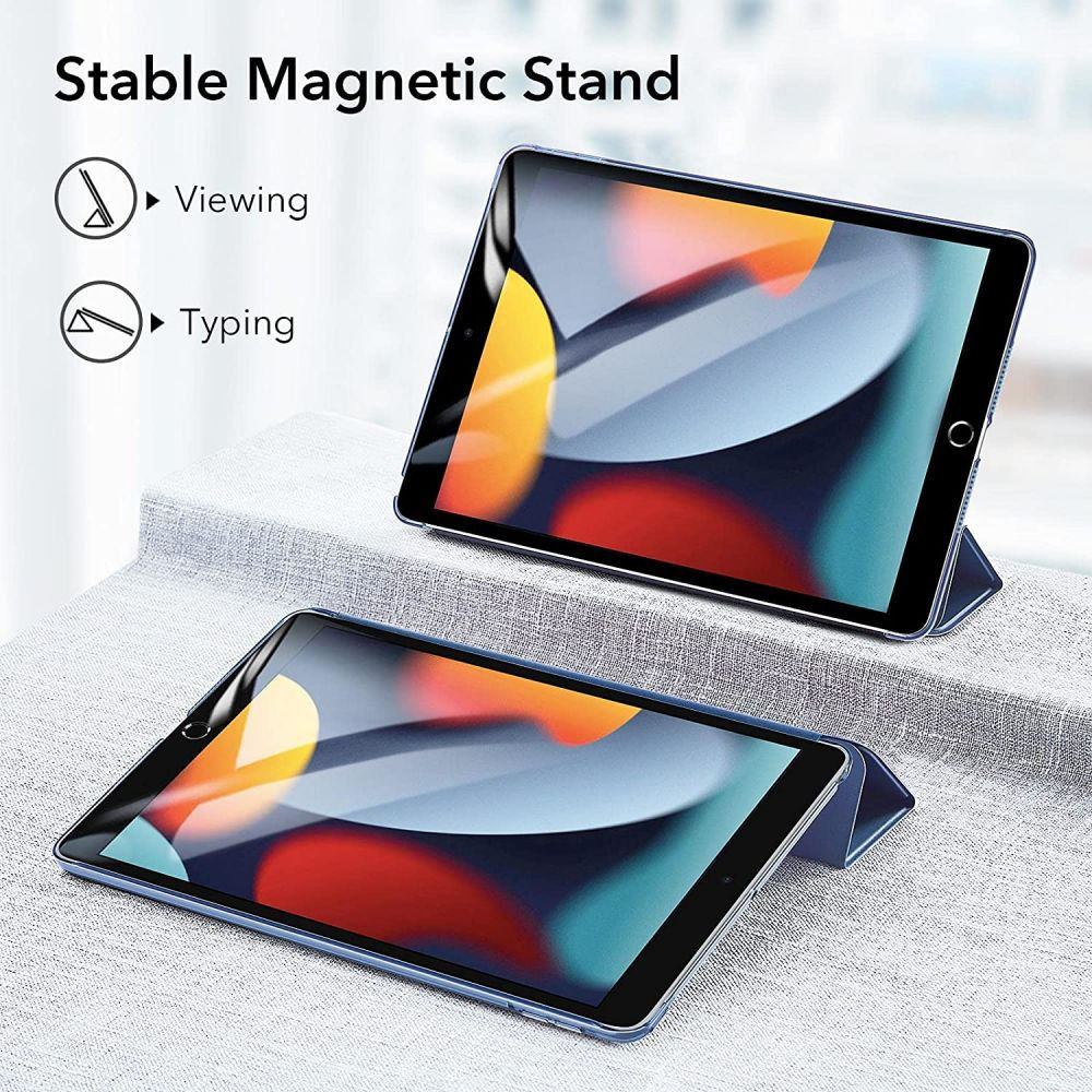 ESR Ascend Apple iPad 10.2 (2019/2020/2021) Hoes Tri-Fold Blauw afbeelding 5