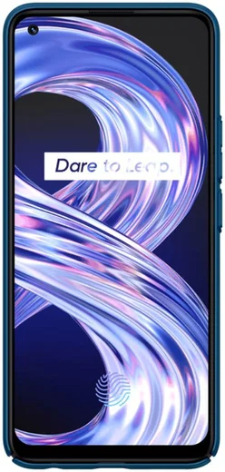 Nillkin CamShield Realme 8 4G Hoesje Camera Slider Back Cover Blauw afbeelding 12