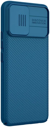 Nillkin CamShield Realme 8 4G Hoesje Camera Slider Back Cover Blauw afbeelding 2