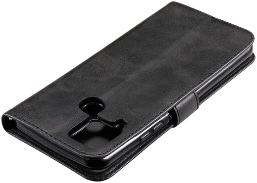 Realme 7i Hoesje Portemonnee Book Case met Zipper Zwart afbeelding 8