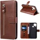 Realme 7i Hoesje Portemonnee Book Case met Zipper Bruin afbeelding 6