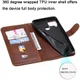 Realme 7i Hoesje Portemonnee Book Case met Zipper Bruin afbeelding 3