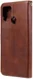 Realme 7i Hoesje Portemonnee Book Case met Zipper Bruin afbeelding 10