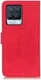 KHAZNEH Realme 8 4G Hoesje Retro Wallet Book Case Rood afbeelding 6