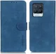 KHAZNEH Realme 8 4G Hoesje Retro Wallet Book Case Blauw afbeelding 4