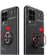 Realme 8 4G Hoesje met Magnetische Ring Kickstand Zwart afbeelding 3