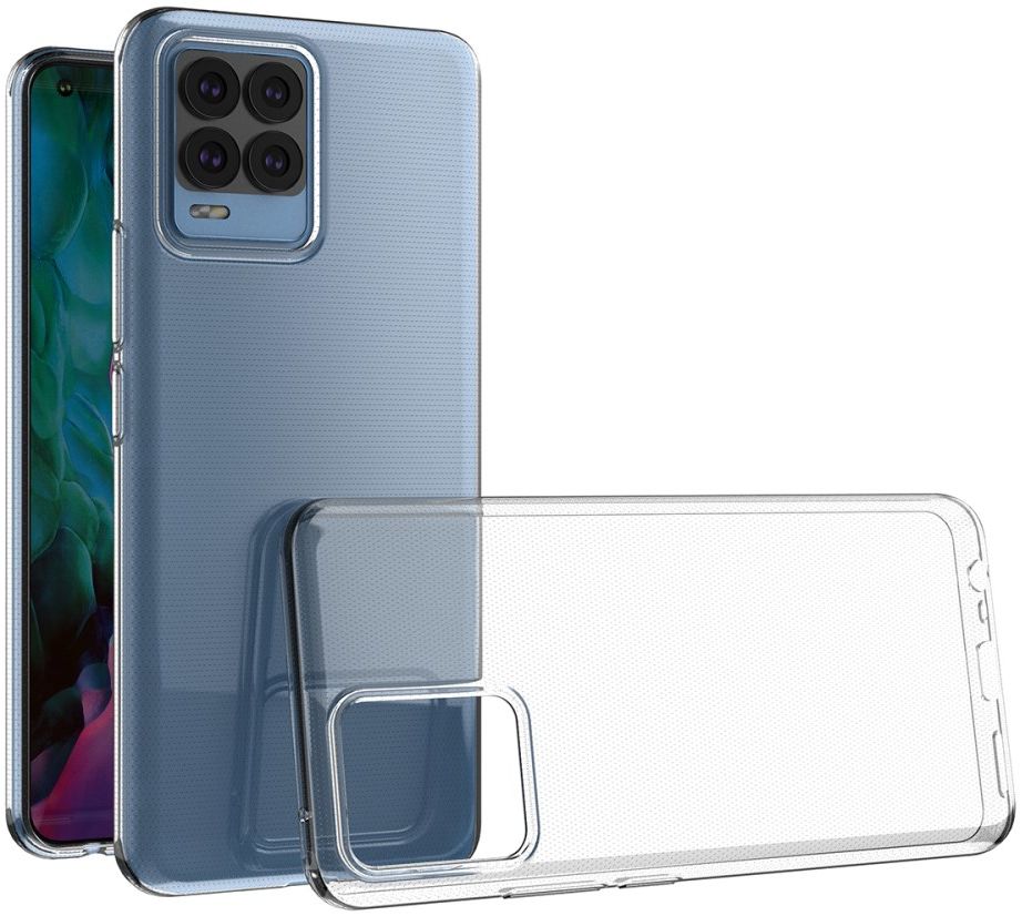 Realme 8 4G Hoesje Dun TPU Back Cover Transparant afbeelding 1