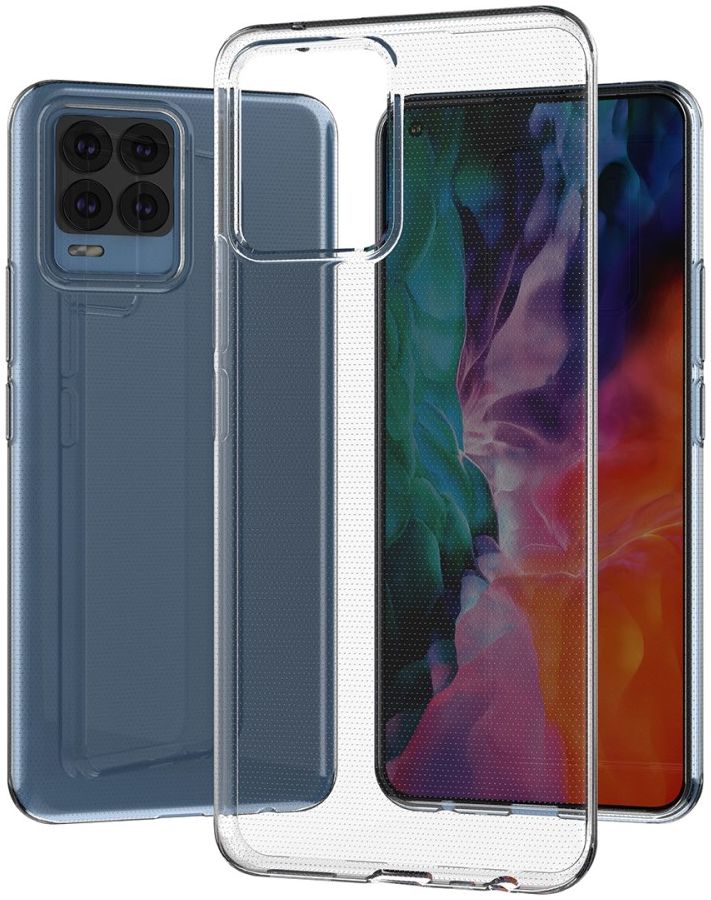 Realme 8 4G Hoesje Dun TPU Back Cover Transparant afbeelding 5