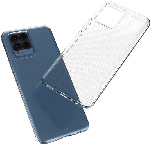 Realme 8 4G Hoesje Dun TPU Back Cover Transparant afbeelding 6